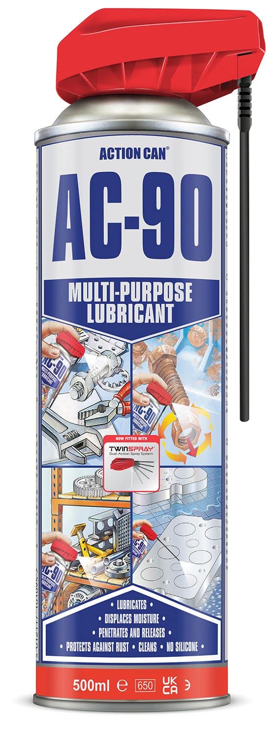 ACTION CAN AC-90 2094, Multi-purpose Lubricant, 500ml Aerosol