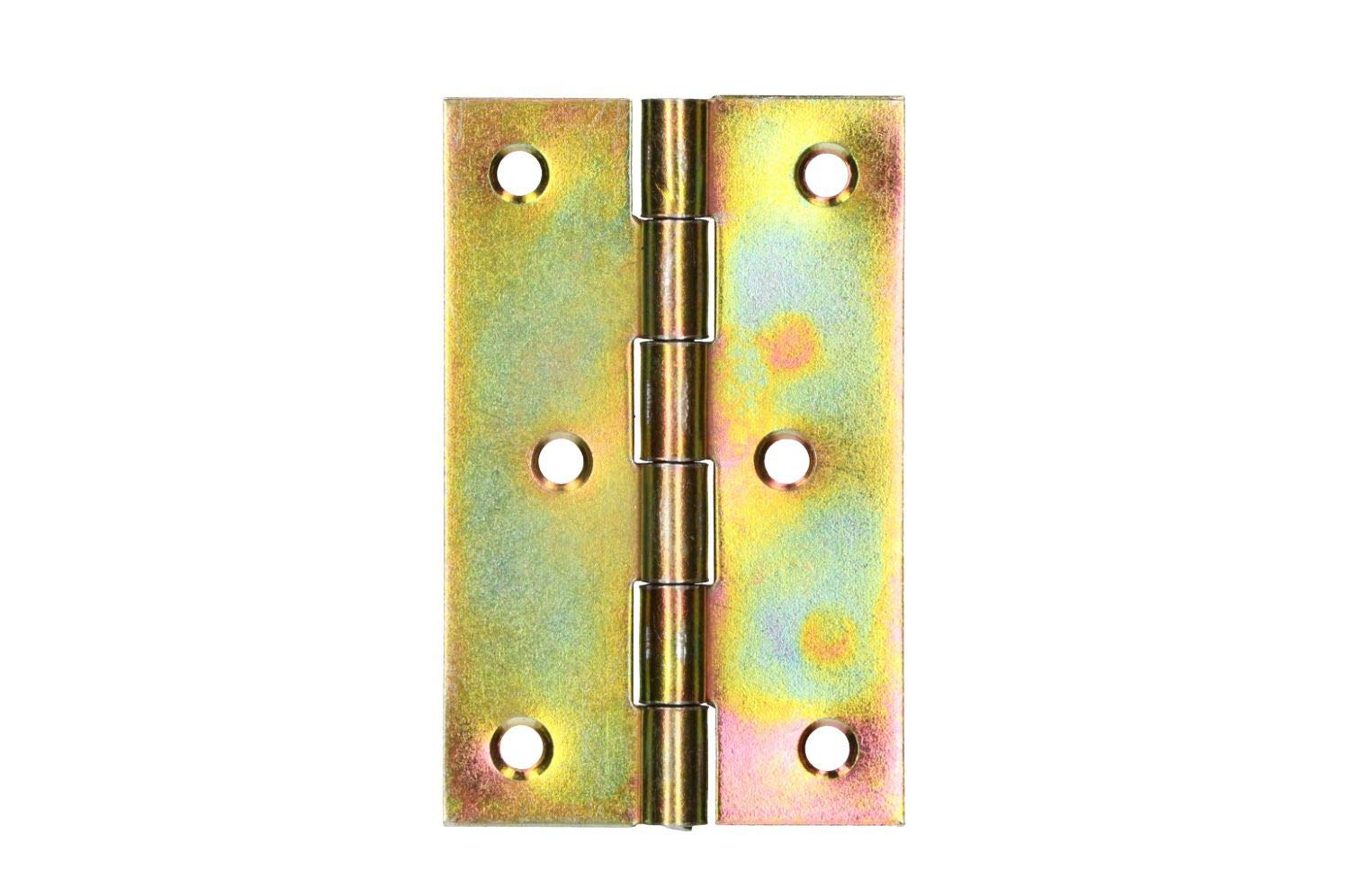 KOTARBAU - Furniture Hinge 70 x 45 mm – Rolled Zinc-Plated Hinge for Doors, Cabinets, and Chests – Heavy-Duty Door and Furniture (1 Piece) — image 1