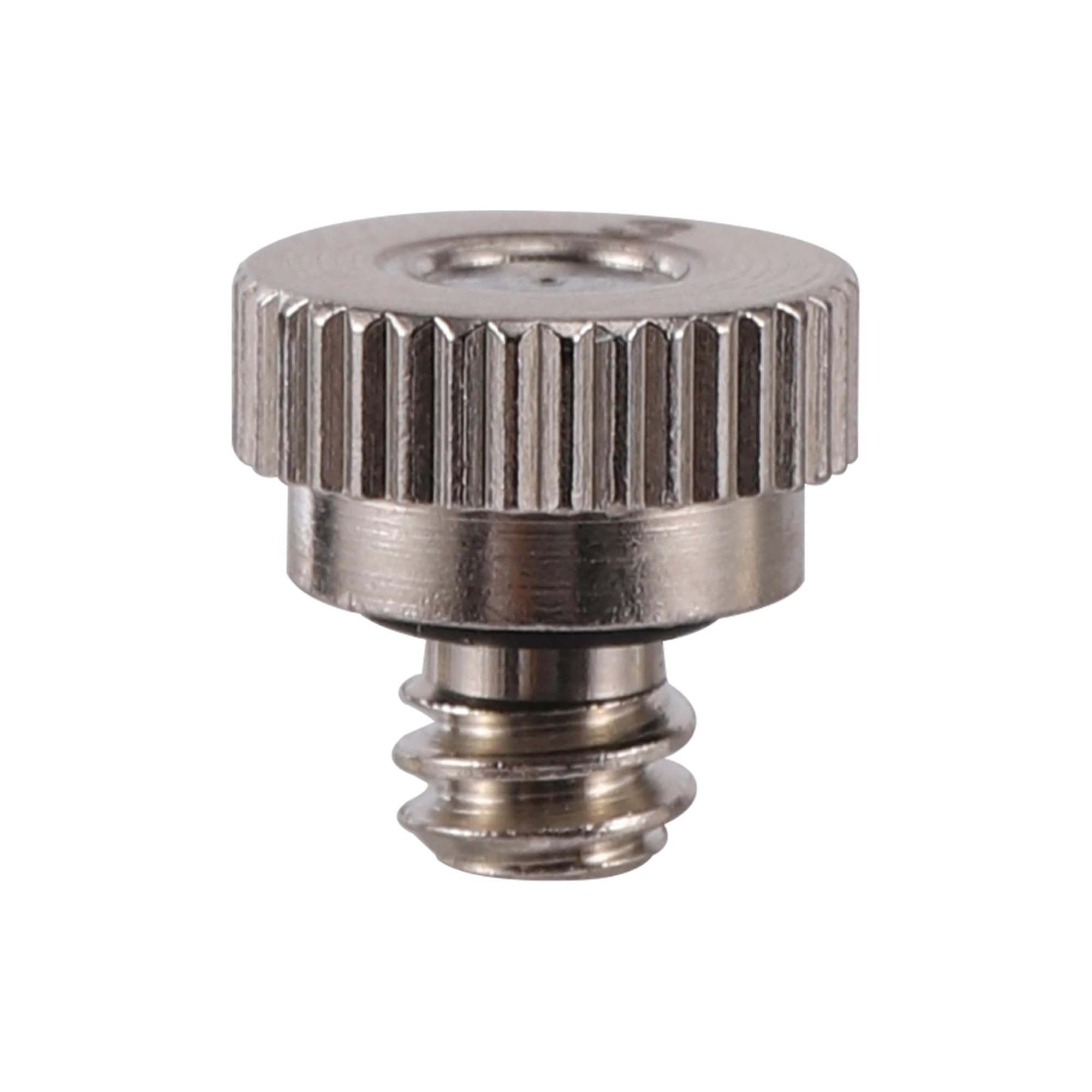 Misting Nozzles 50PCS Nickel Plated Atomizing Nozzle 0.3mm Orifice Outdoor Cooling System Garden Watering Irrigation