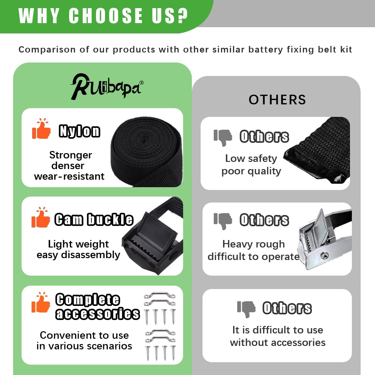 Amazon.com: Ruibapa 2 Sets 1