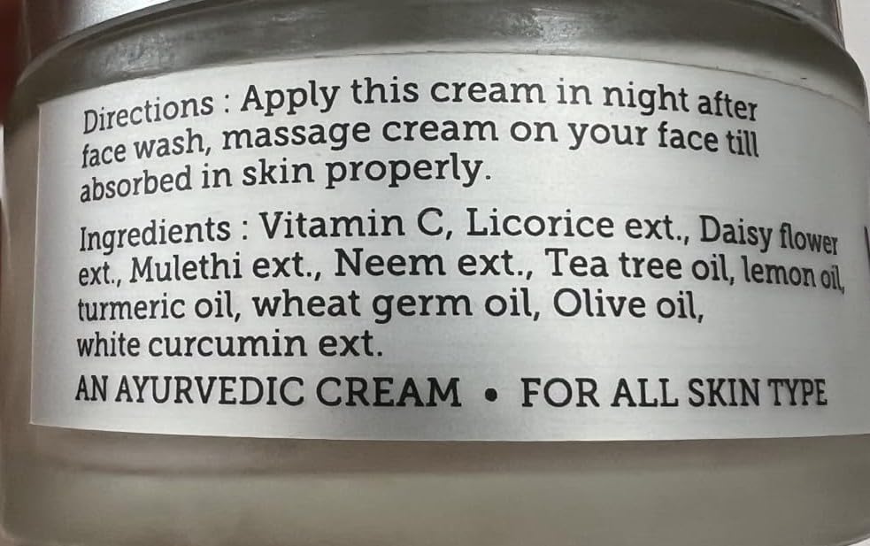 VENSIA Anti Pigmentation Cream | Removes Dark spots, Fine Lines, Wrinkles & Ageing Spots Suitable for Women/Men - All Skin Types - 30 gm| Even Skin Tone - Pigmentation removal