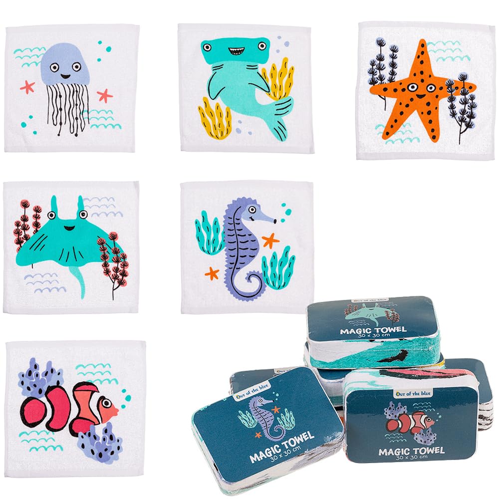 That's Crackers! Under the Sea | Magic Expanding Flannel | Single | Little Gift | Cracker Filler