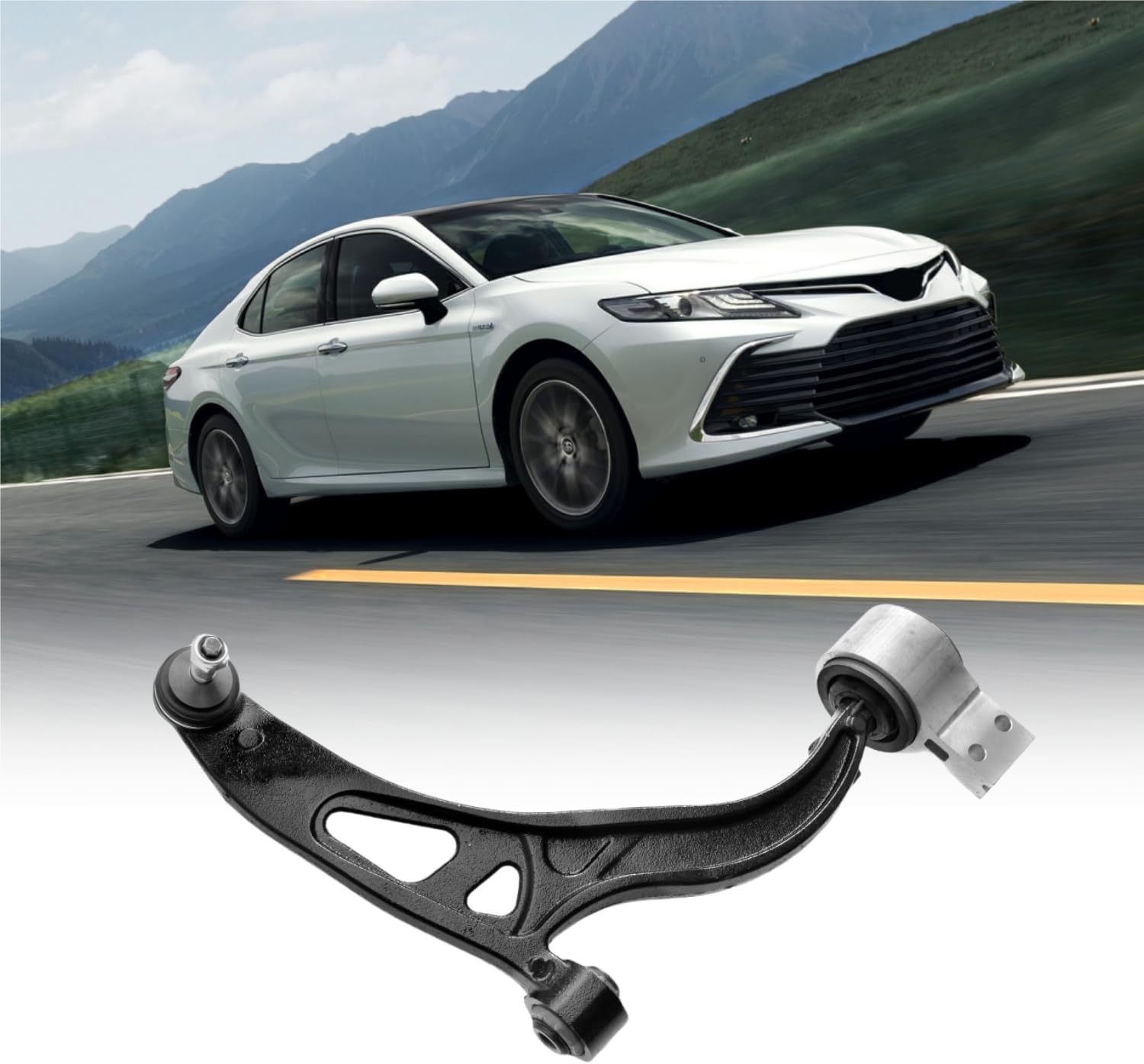 Front Lower Control Arms with Ball Joint and Bushing Assembly for Ford Police Interceptor Utiity Explorer All Models 2013-2018