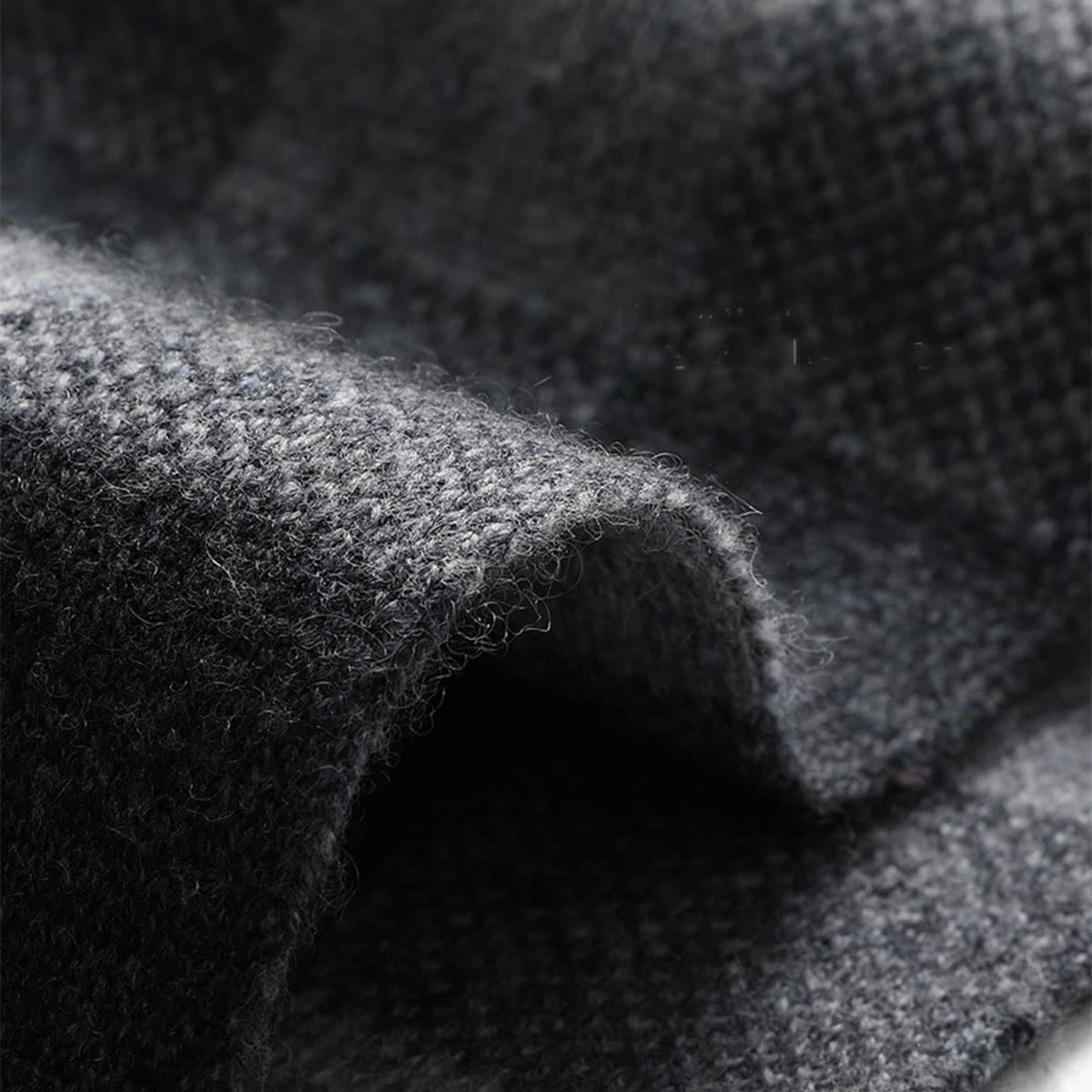 Sciarpa in cashmere, sciarpa scozzese, scialle invernale caldo alla moda per uomo