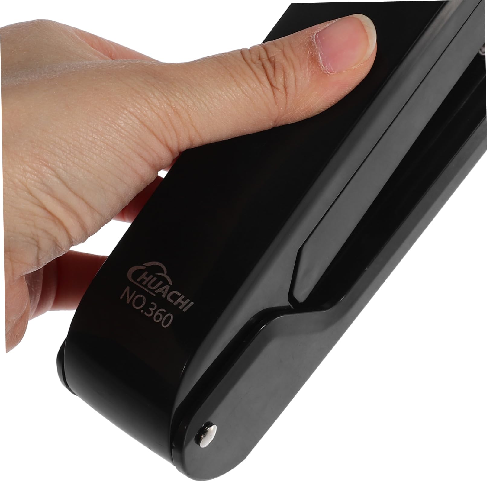 HOMSFOU 5 Pezzi Cucitrice Rotativa Forniture Per Ufficio Nere Rotante Cucitrici Pesanti Per Scrivania Cucitrice Pesante Picket Compatta Continizioni Perscitari X Nero Metallo