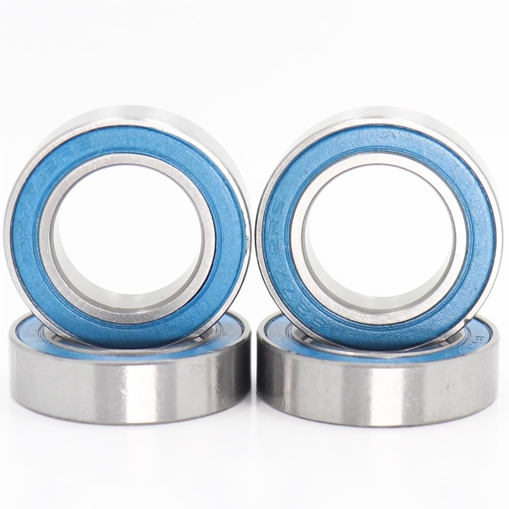 Rodamiento 16277-2RS 16x27x7 mm en acero cromado sellado para bicicletas
