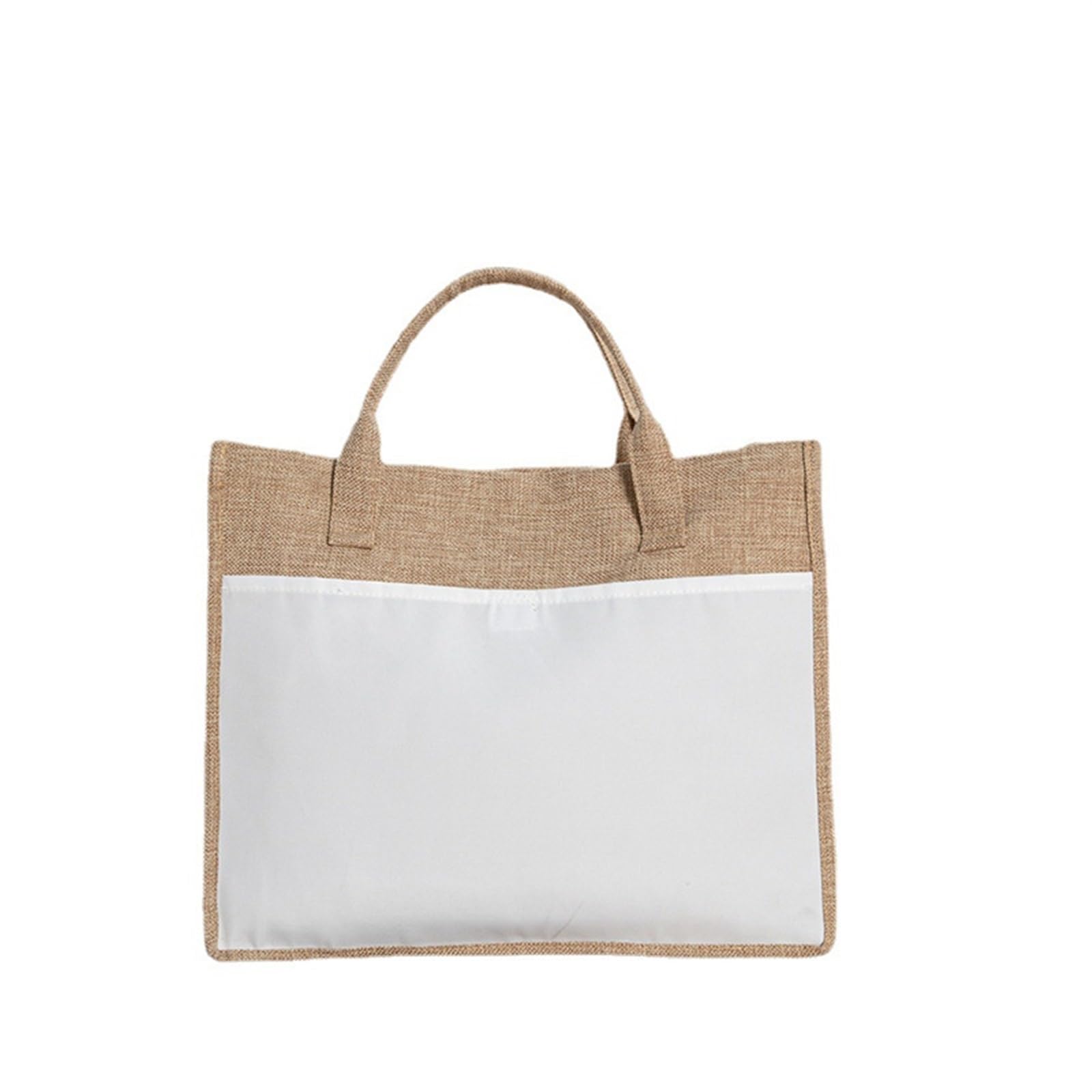 Lot De 30 Sacs En Toile Vierge Pour Sublimation - 15 Sacs Cabas + 15 Trousses, 15 Couleurs, Pour Personnalisation DIY