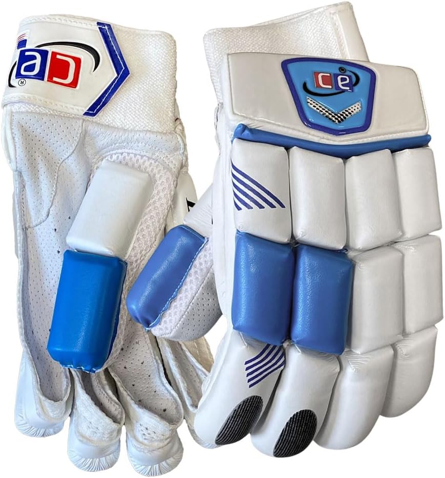 Cricket Batting Pads Legguards Ambidextrous & Gloves Right Handed Left Handed Mens Size