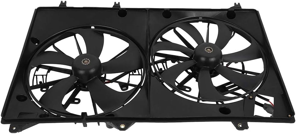 ANAPRT 621-174 622010 674-50397 Dual Radiator Condenser Cooling Fan Fit for 2008-2013 for Toyota Highlander