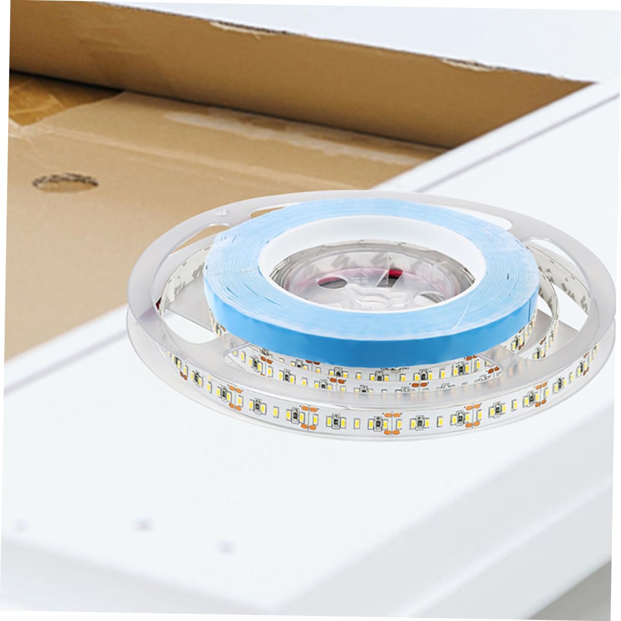 KICHOUSE Double-Sided Thermal Tape 2 Rolls Conductive Glue for Electronics Led Light Panel Chips Heat Sink Adhesive