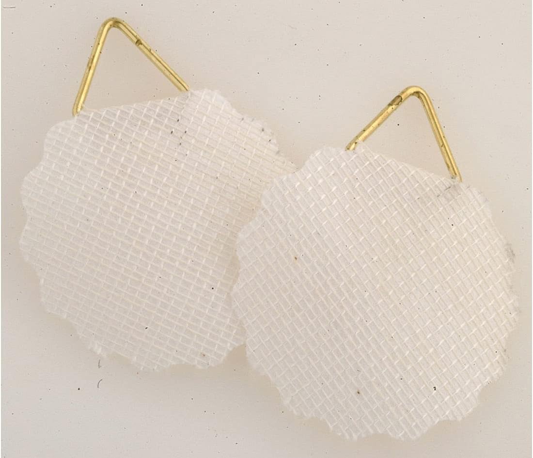 X Hooks Picture Hooks, Brass, One Size