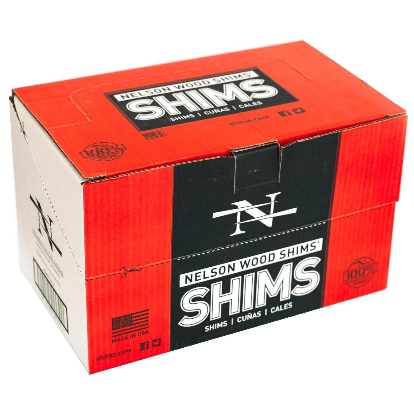 Amazon.com: Nelson Wood Pine Shims 8