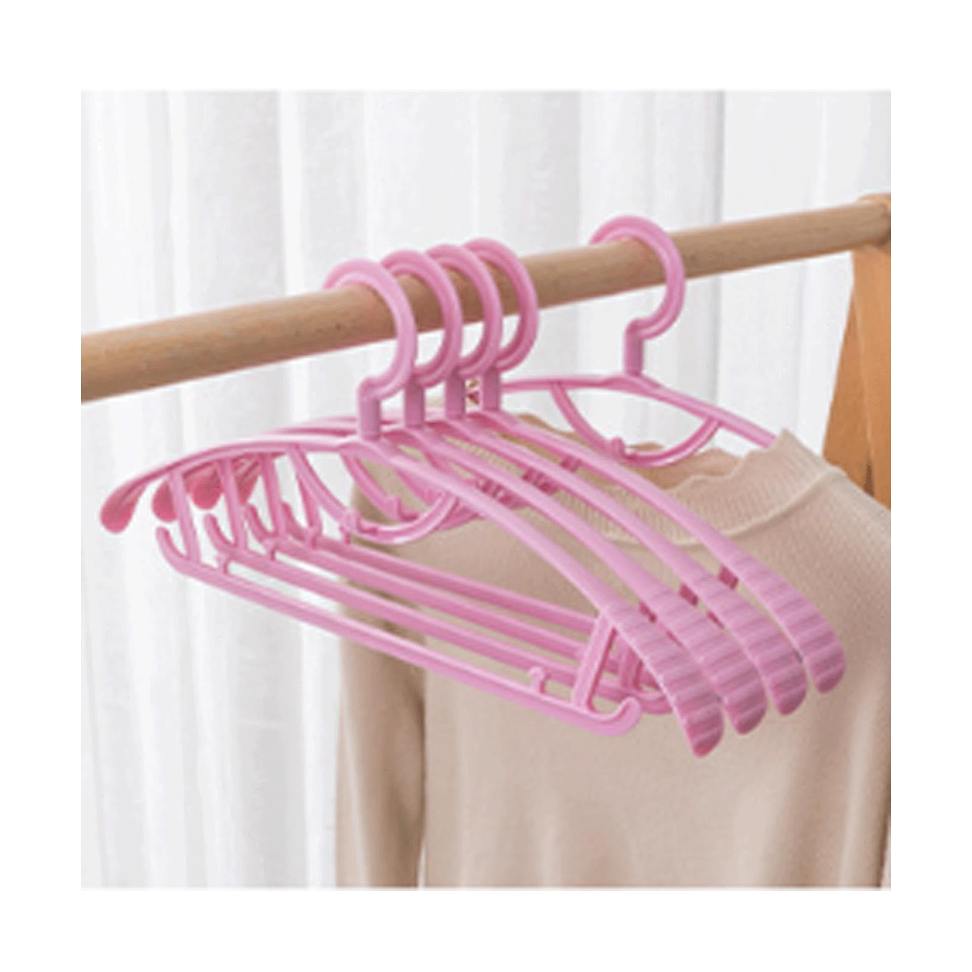 10 Pack Plastic Hangers Duty Dry Wet Clothes Hangers Coat hanger