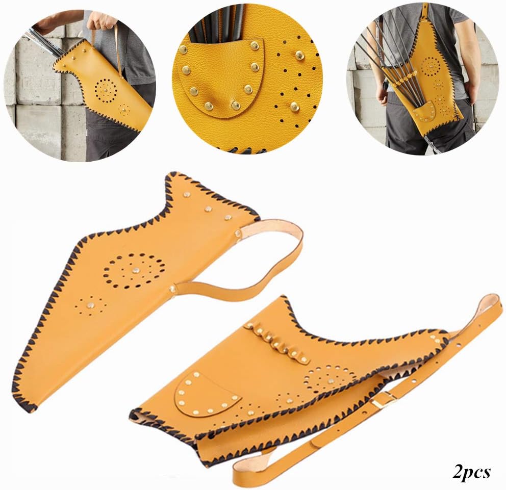 faretra per frecce in pelle