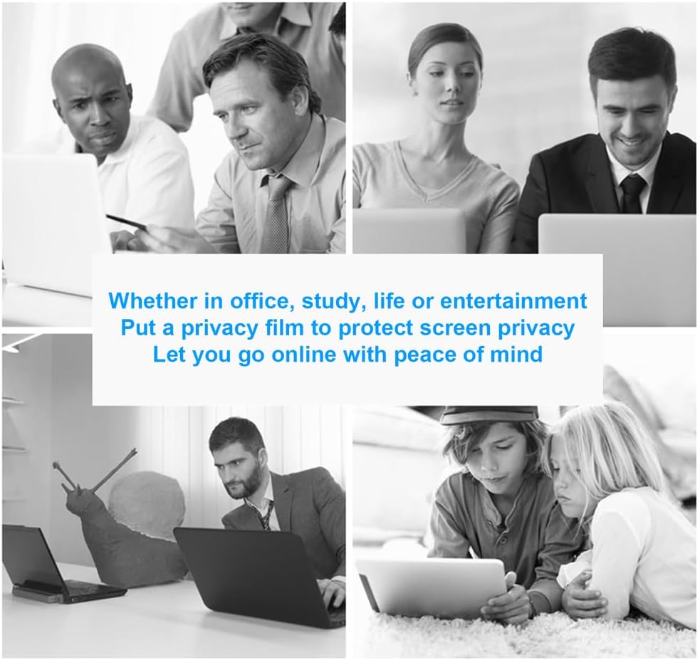 5 Pack 29 Inch Privacy Screen for Monitor, Anti Glare Blue Light Computer Monitor Privacy Shield Filter, Compatible with HP, Samsung, Dell, Acer, Asus, Lg for 29in 21:9 Widescreen Monitor