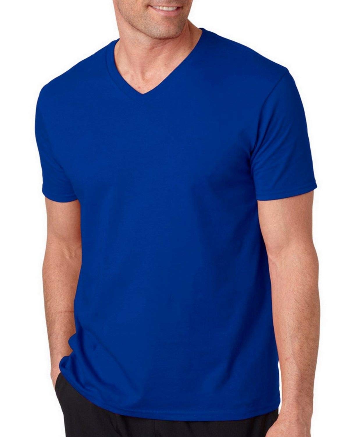 GildanG64V00 Men's Softstyle V-Neck T-Shirt