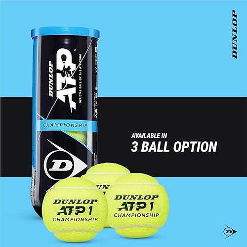Miniatura 6 de DUNLOP Pelotas de tenis ATP Extra Duty (estuche)