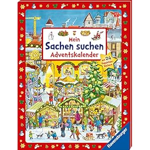 Mein Sachen suchen Adventskalender: Mit 24 Pappbilderbüchern Kalender – Adventskalender, 1. August 2021