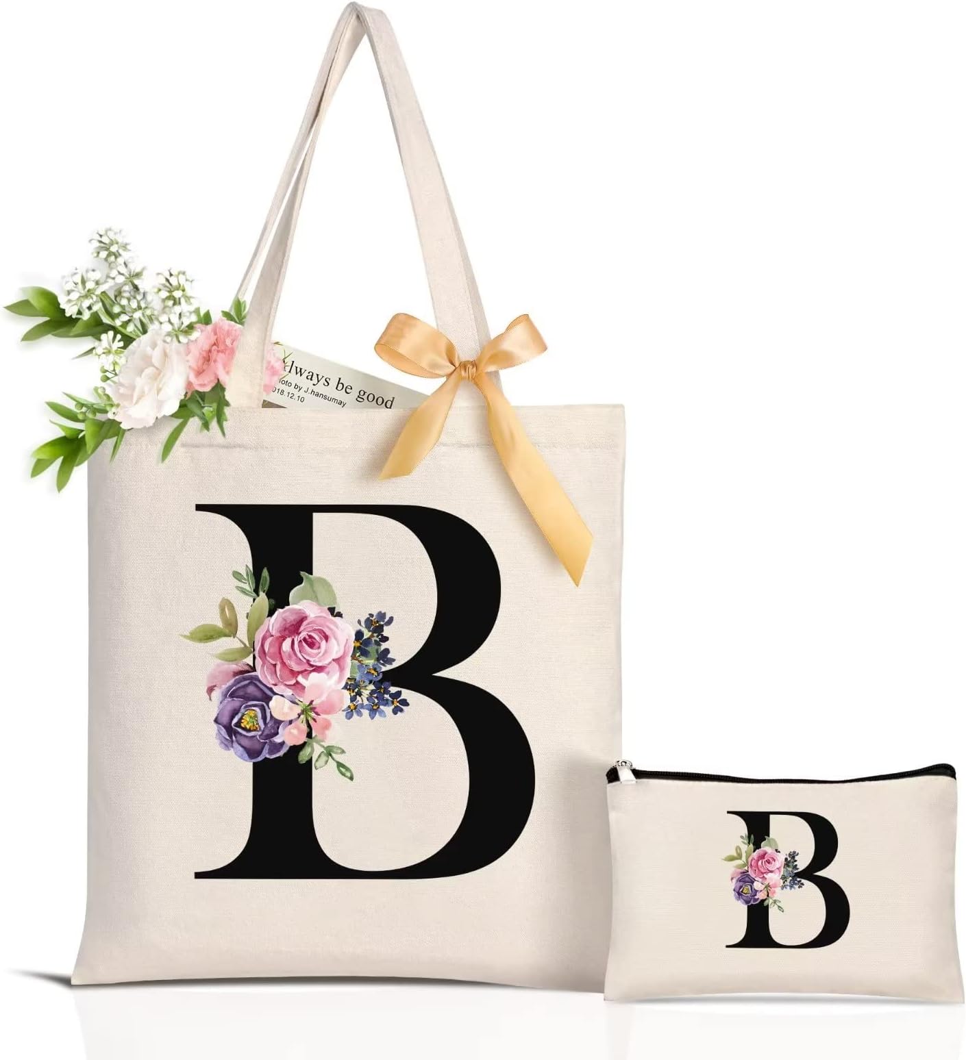 AUNOOLFloral Tote Bags