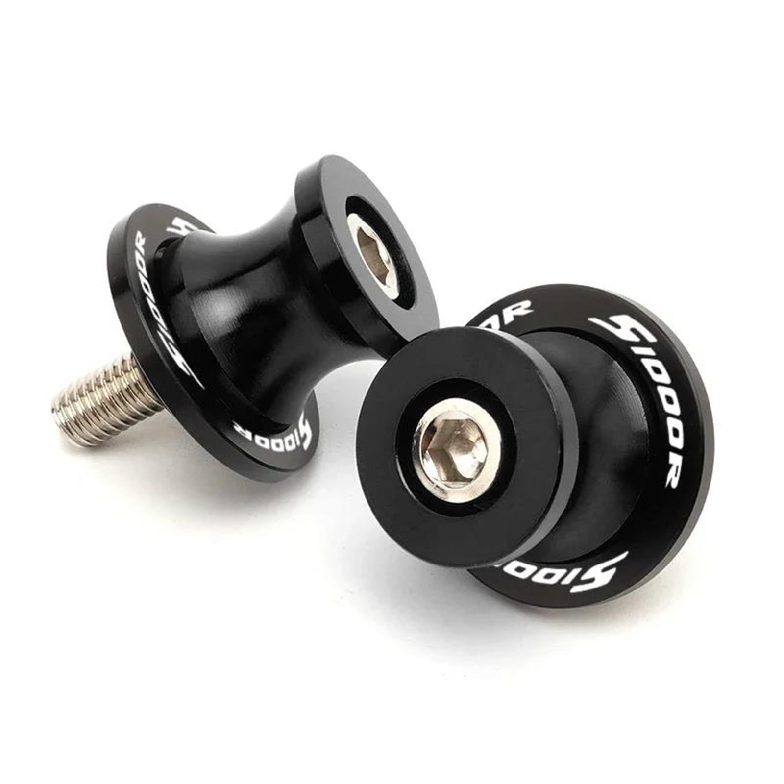 Bobines bras oscillant 8mm pour béquille d'atelier moto S1000R noir