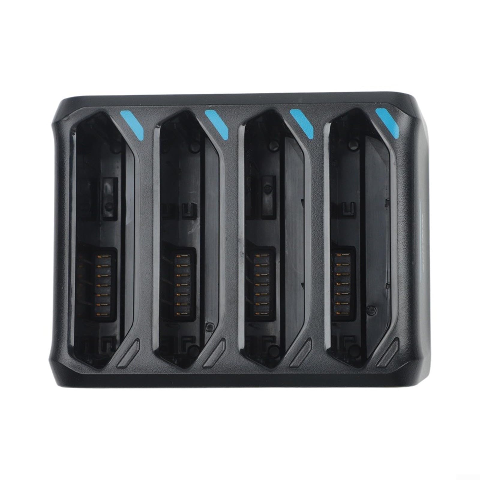 Per Zebra TC70 TC72 TC75 TC77 per Batteria per Caricabatteria 4 Vani Docking Station Adattatore Ricarica Rapida Indicatore LED Nero ABS