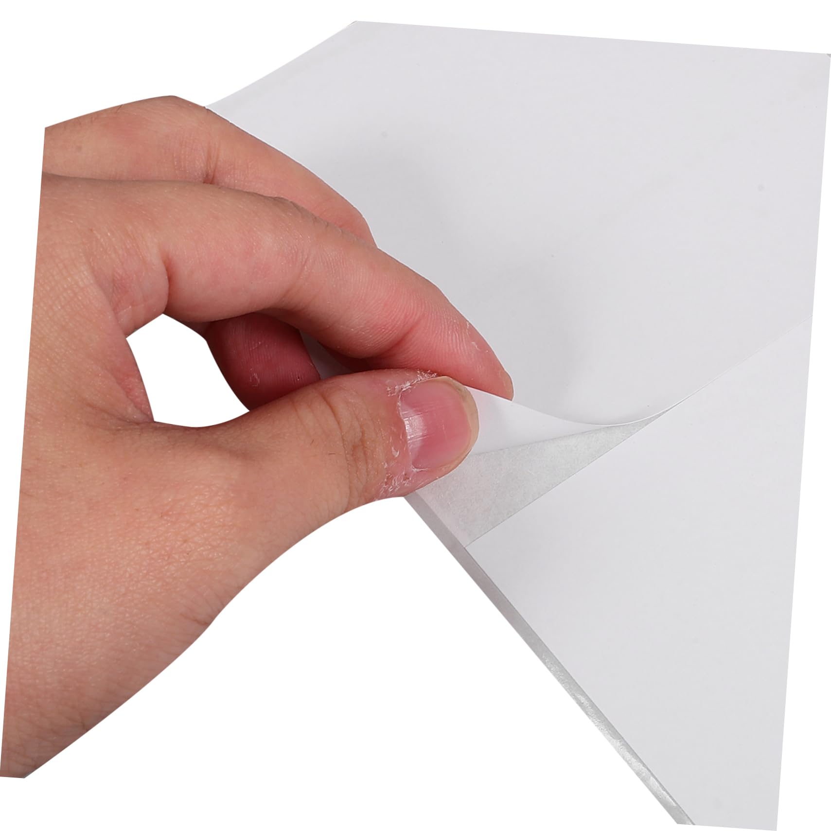 HOMSFOU Pcs Thermal Labels for Printer Shipping Label Paper Sticker Paper Rectangular Easy to Scan Compatible