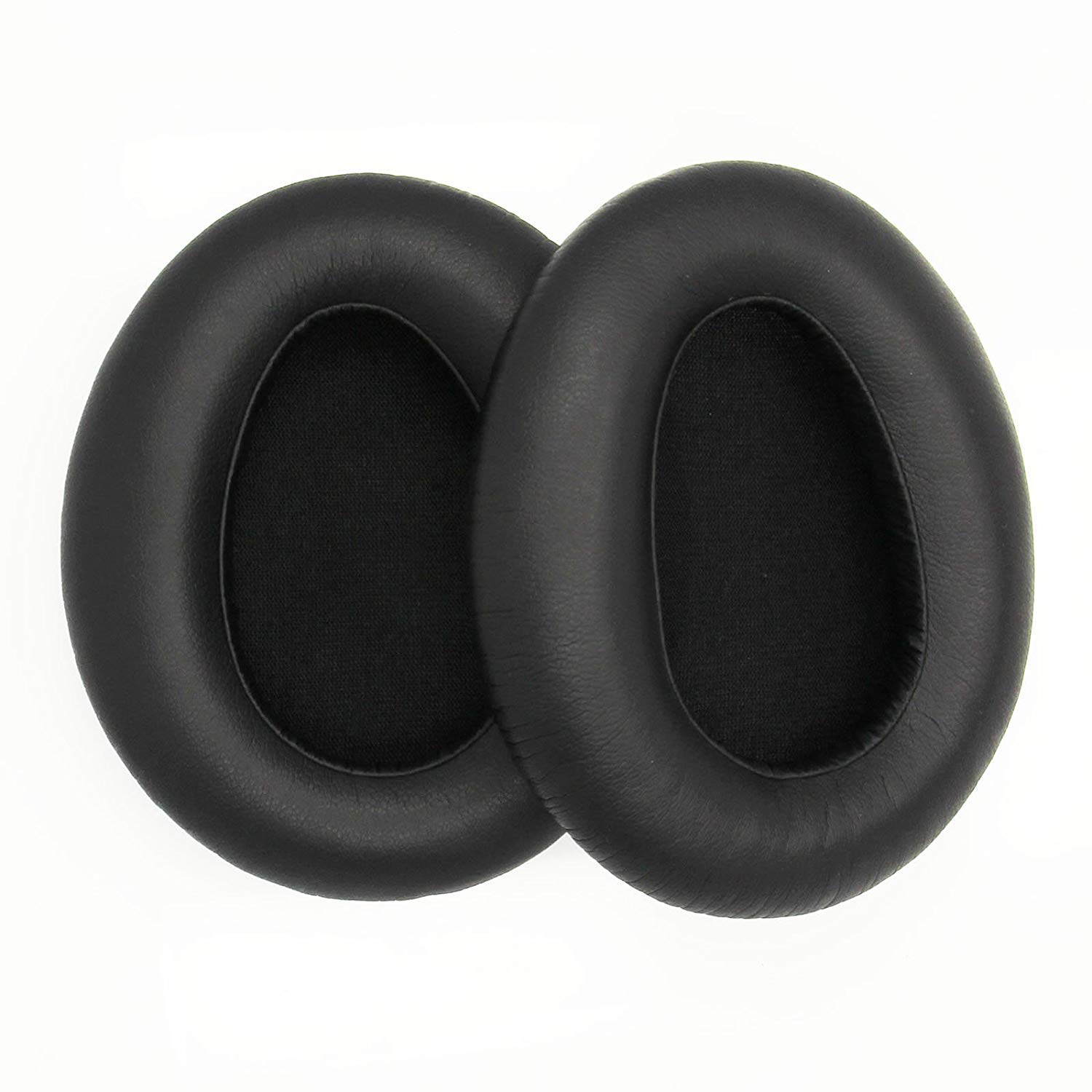 MDR-10R Replacement Ear Pads Earpads Ear Cushions Cover for Sony MDR-10RBT MDR-10RNC MDR-10R Headphones (Black)