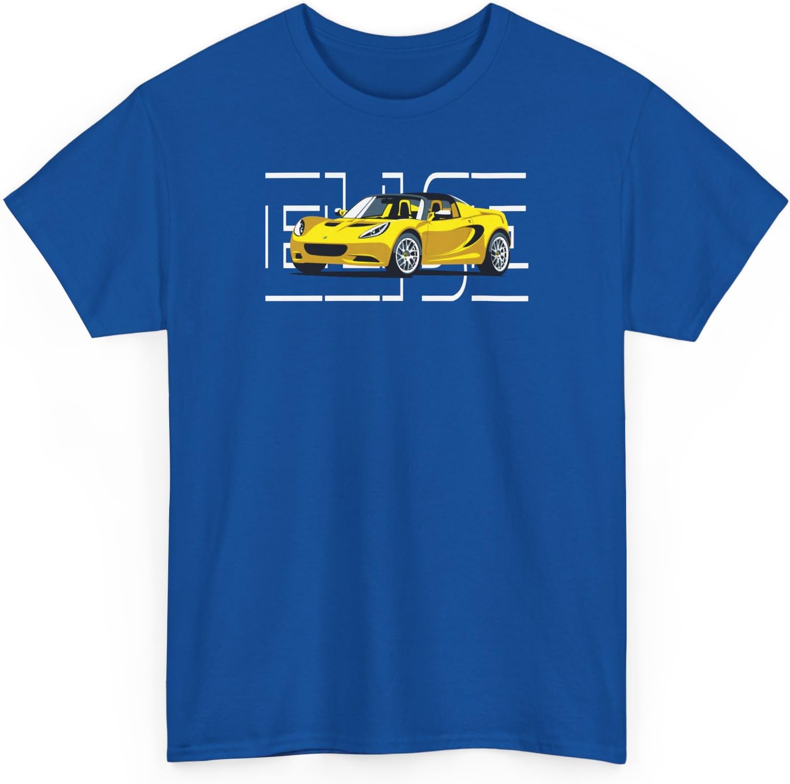 British Sports Car Elise Vector Art Unisex Cotton T-Shirt