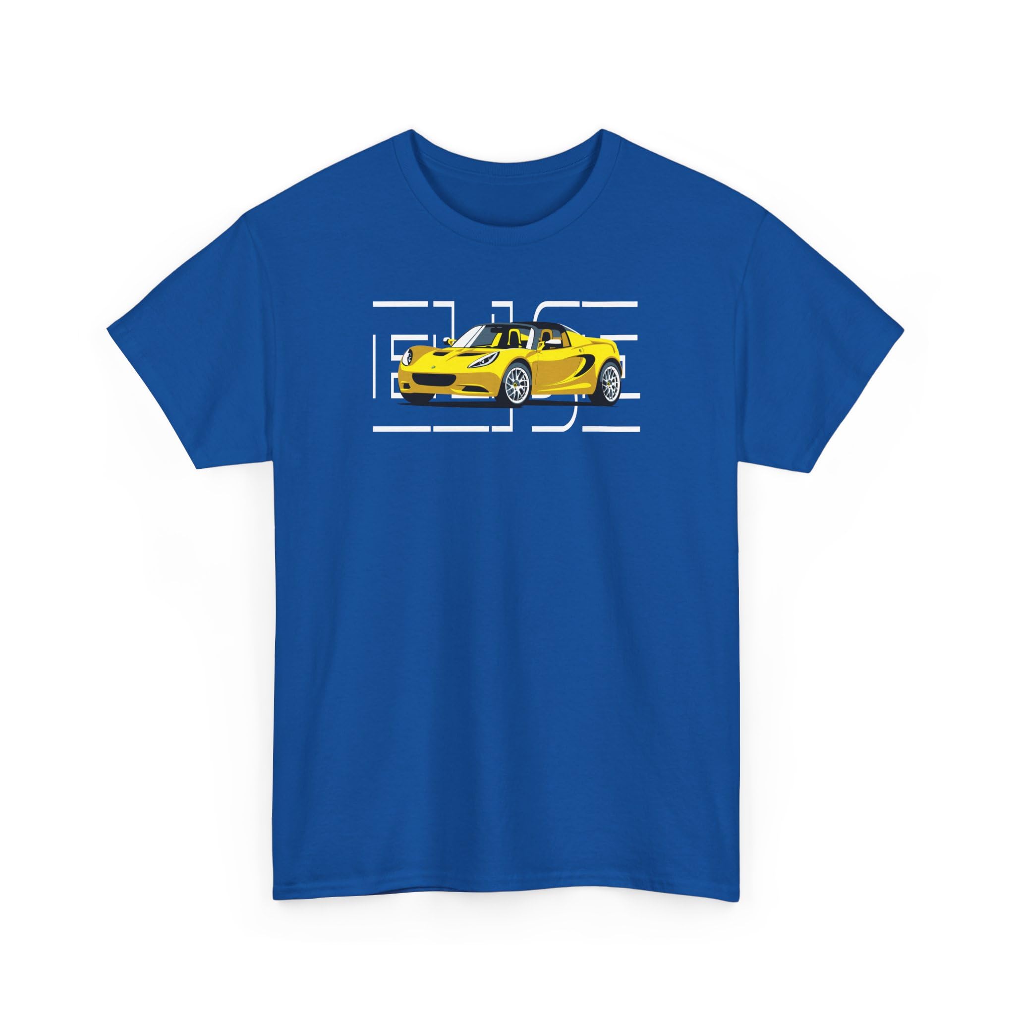 British Sports Car Elise Vector Art Unisex Cotton T-Shirt