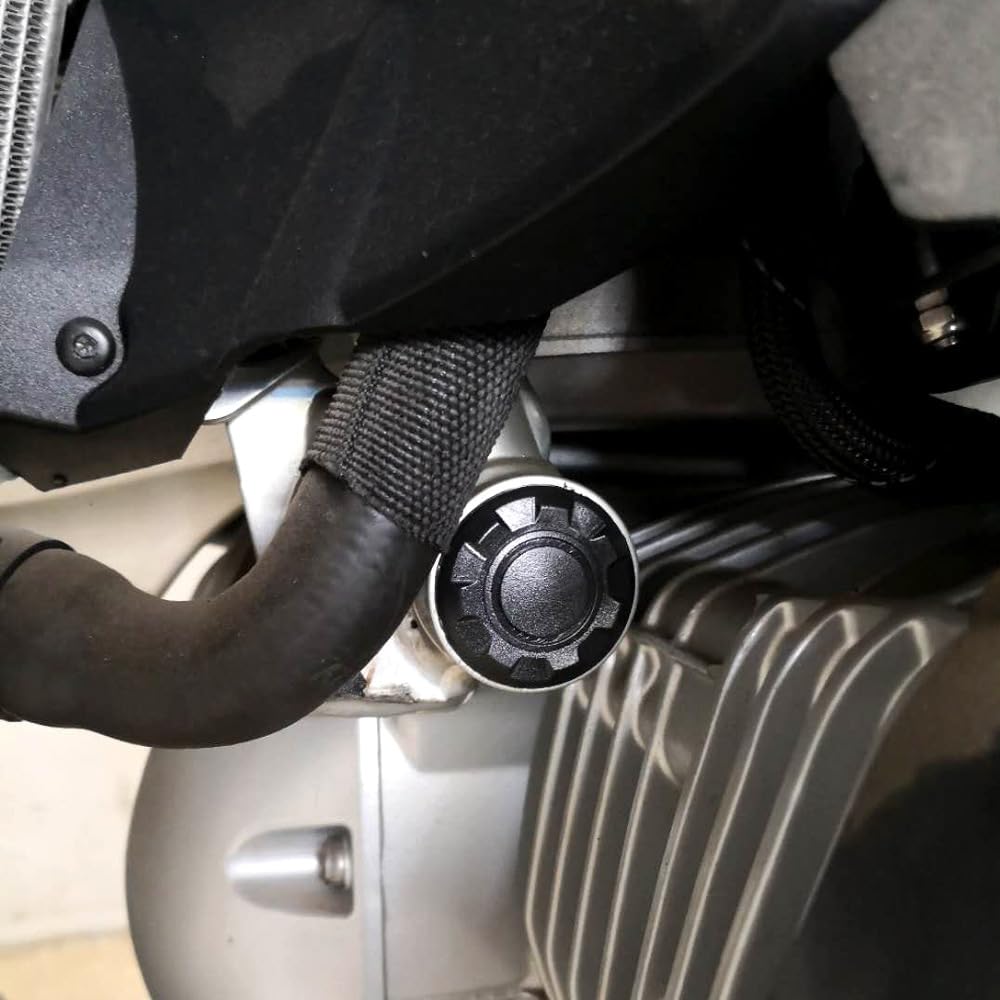 Tapas de la cubierta del agujero del marco de la motocicleta 9 piezas Kit de tapones del agujero del marco de la motocicleta Decoración para R1200GS LC R1250GS Adventure 2014 2015 2016 2017 2018 2019