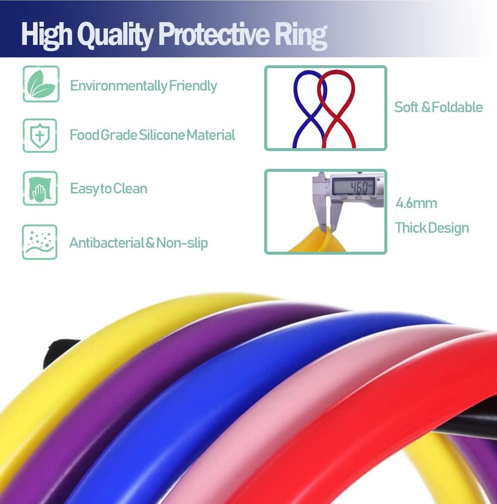 1 Par Fundas De Sillas De Ruedas Cubierta Cubierta Protectora del Anillo De Empuje De La Rueda Trasera De La Silla De Ruedas Cubiertas De Llanta De Empuje De Silla De Ruedas,F,22inch
