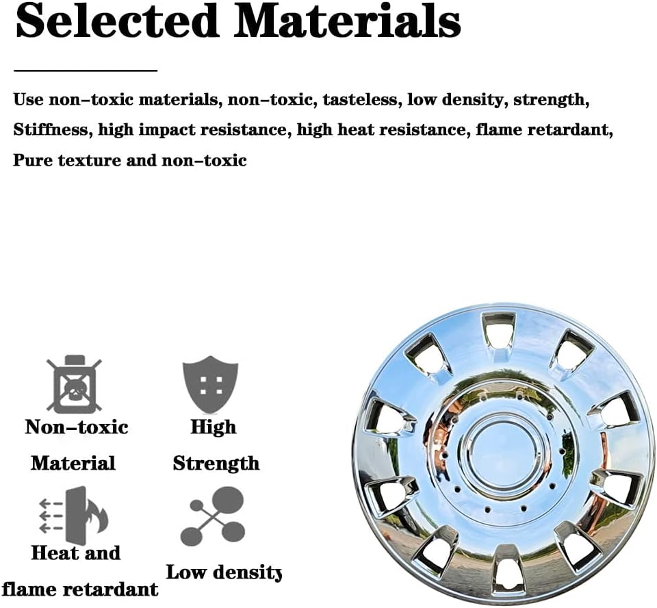 ほとんどの車両用12インチ車のホイールケースホイールキャップアクセサリー装飾自動車アクセサリー4PCS,L