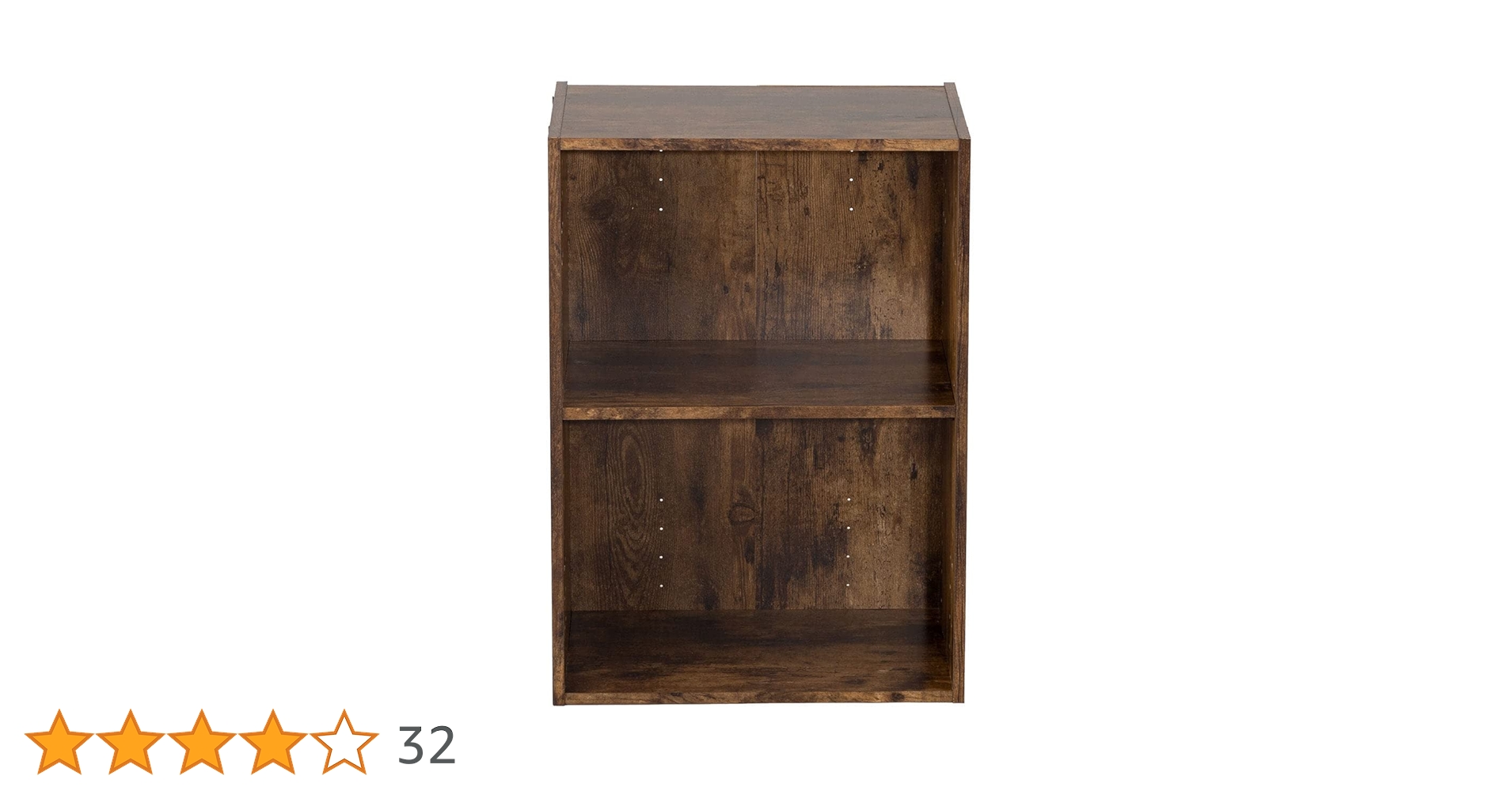 Amazon｜ニトリ(NITORI) カラーボックス Nカラボ 2段 ミドルブラウン