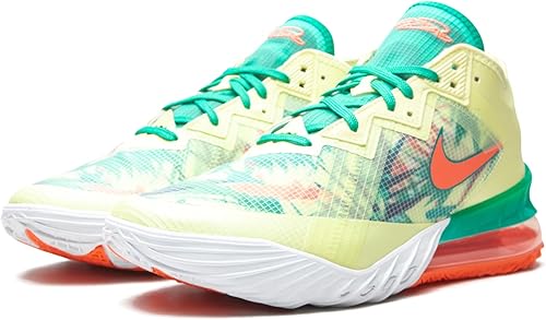 Amazon | Nike Men's Lebron XVIII Low Neon Light Fireberry/Blk-Lt