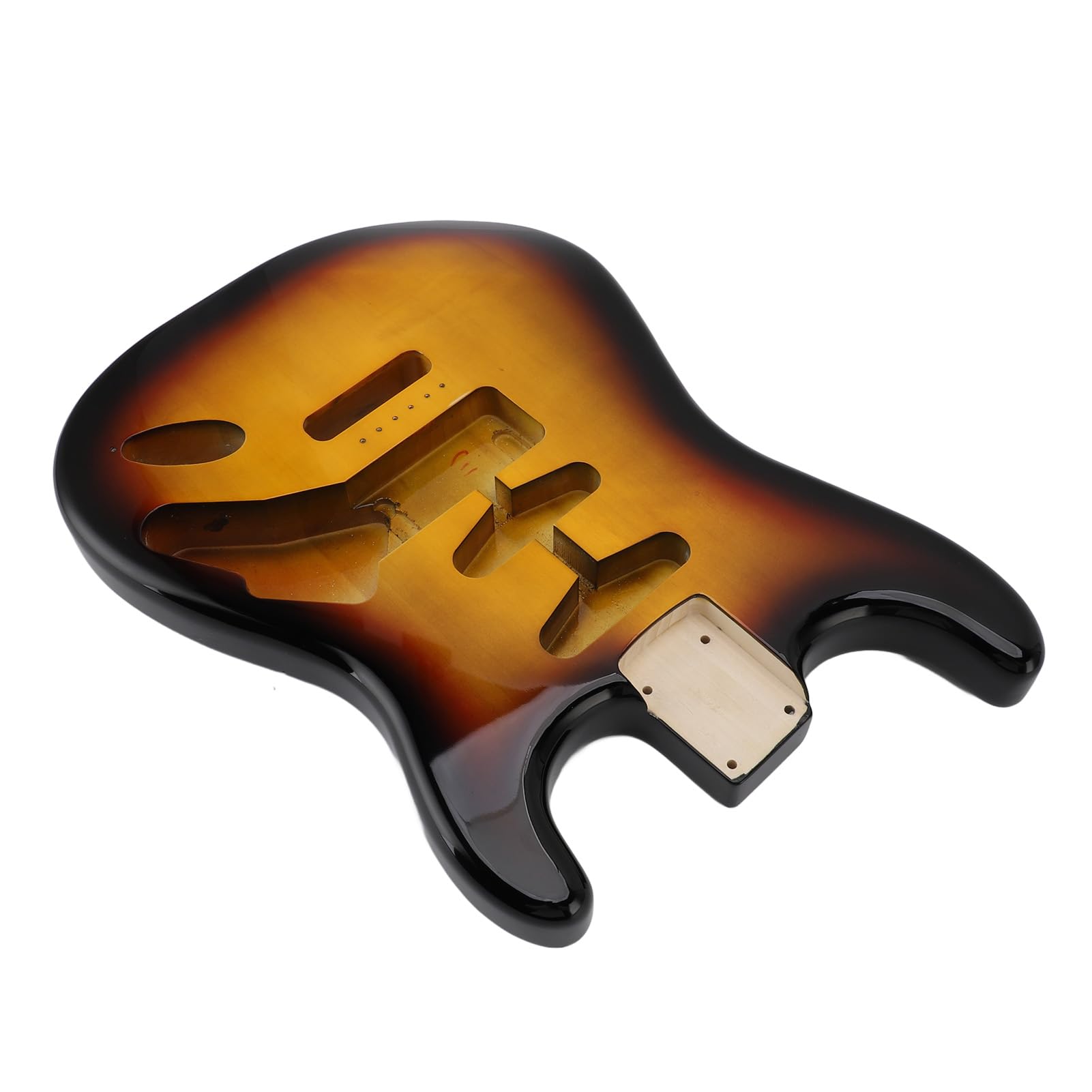 Corpo per Chitarra Elettrica in Legno di Pioppo Standard HSH Route 3 Tone Sunburst Corpo per Chitarra Elettrica Stile ST