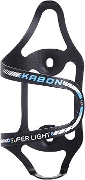 Bike Water Bottle Holder, KABON Lightweight Bicycle Alloy Aluminum Side Load Water Bottle Cage Brackets for Road Bike Cycling Accessories - Blue