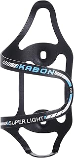 KABON - Soporte para Botella de Agua para Bicicleta, Ligero, aleación de Aluminio, Carga Lateral, Soportes para Botella de Agua, Accesorios de Ciclismo MTB, Color Azul