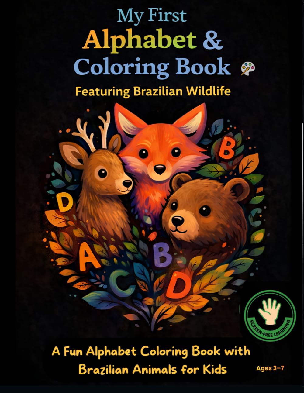 My First Alphabet Coloring Book: A Fun Alphabet Coloring Book for Kid