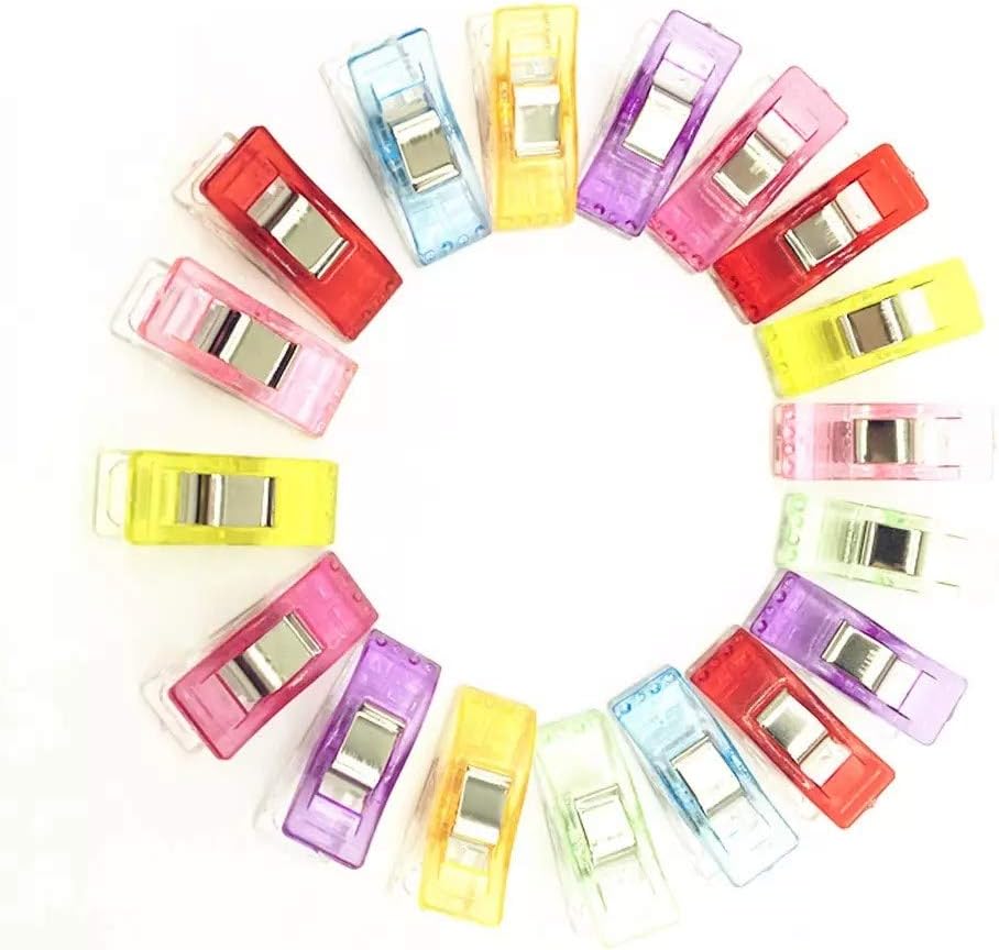 Craft Clips Sewing Clips Pack Multicolor Plastic Quilting