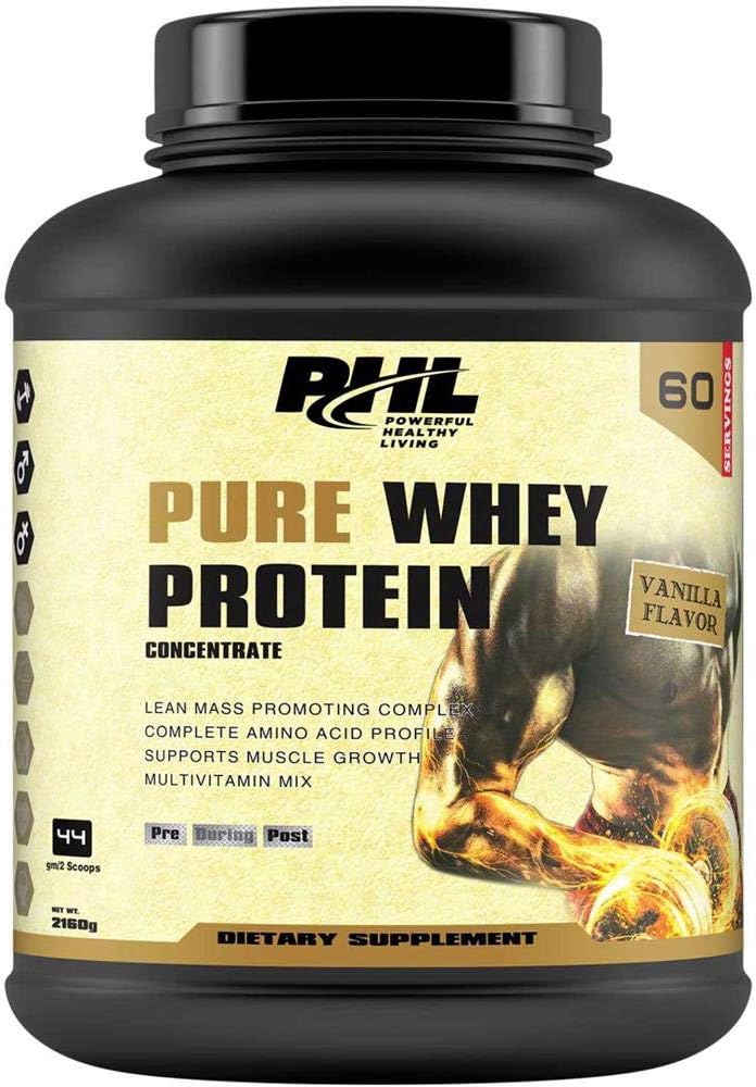 phl - Pure Whey Protein Vanilla 60 Servings 4lb