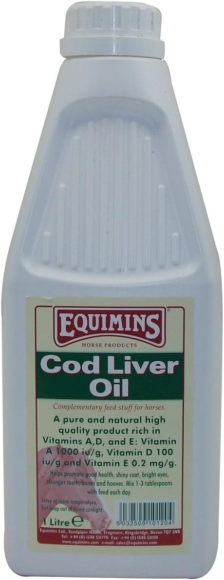 EQS0056 Cod Liver Oil - Clear, 1 Litre