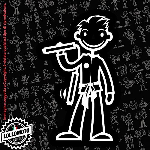 Papà Arti Marziali StickMan© 2.0 Bianchi e Neri