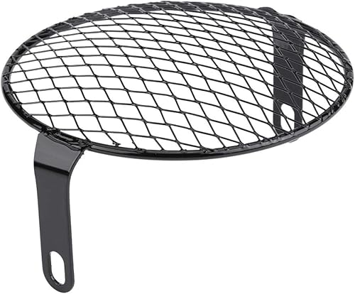 Miniatura 6 de Suuonee Protector de parrilla para faros delanteros, 6.5 pulgadas de montaje lateral de motocicleta, máscara redonda para parrilla para Cruiser