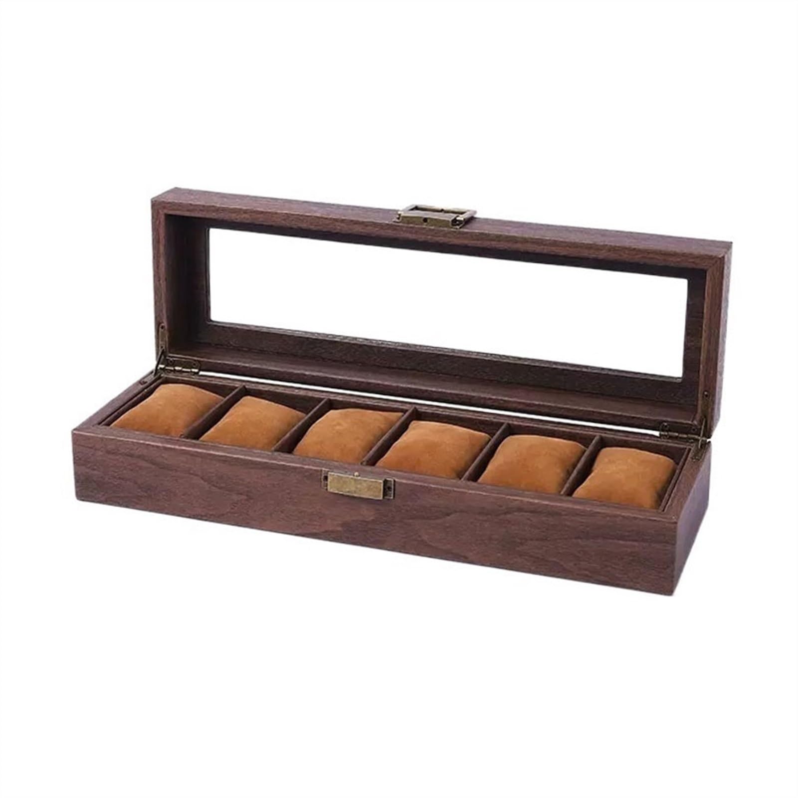 ANVLOJRIH Watches Box Watch Storage Box Multifunctional Watch Jewelry Display Storage Box Glass Watch Collection Box Organizer Watch Box
