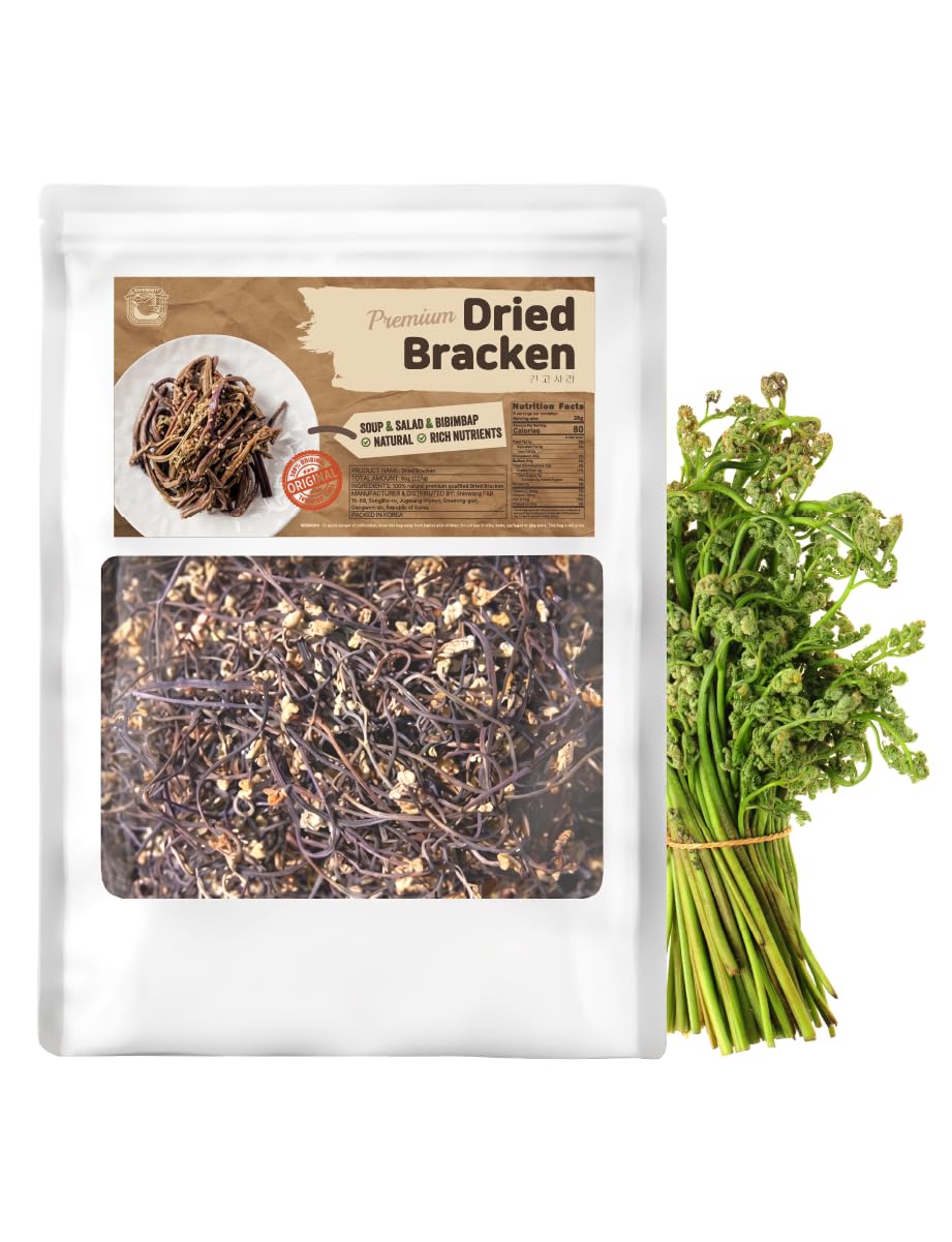Dried Bracken Fernbraken Gosari Make Soup & Salad & Bibimbap 8oz. 227g 말린 고사리