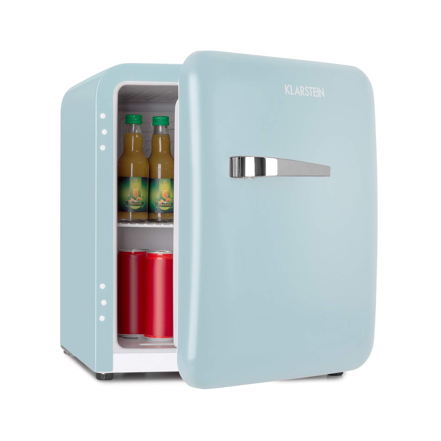 Klarstein Mini lodówka, 48 l, mała, cicha, lodówka biurowa, 0-10°C