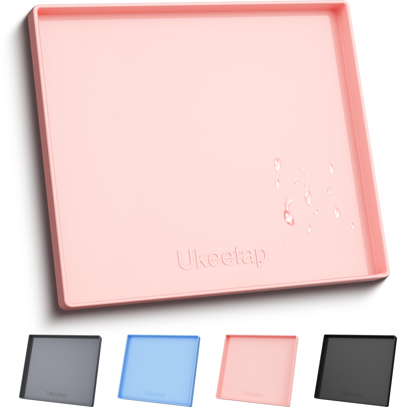Silicone Feeding Mat - Waterproof & Raised Edge -22