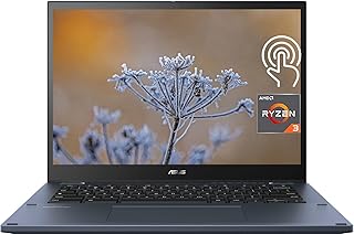 ASUS 2023 Newest Chromebook 2-in-1 Laptop, 14 Inch WUXGA Touchscreen Display, AMD Ryzen 3 7320C Processor, 8GB DDR5 RAM, 256GB SSD, AMD Radeon Graphics, USB Type A&C, WiFi 6, Webcam, Chrome OS