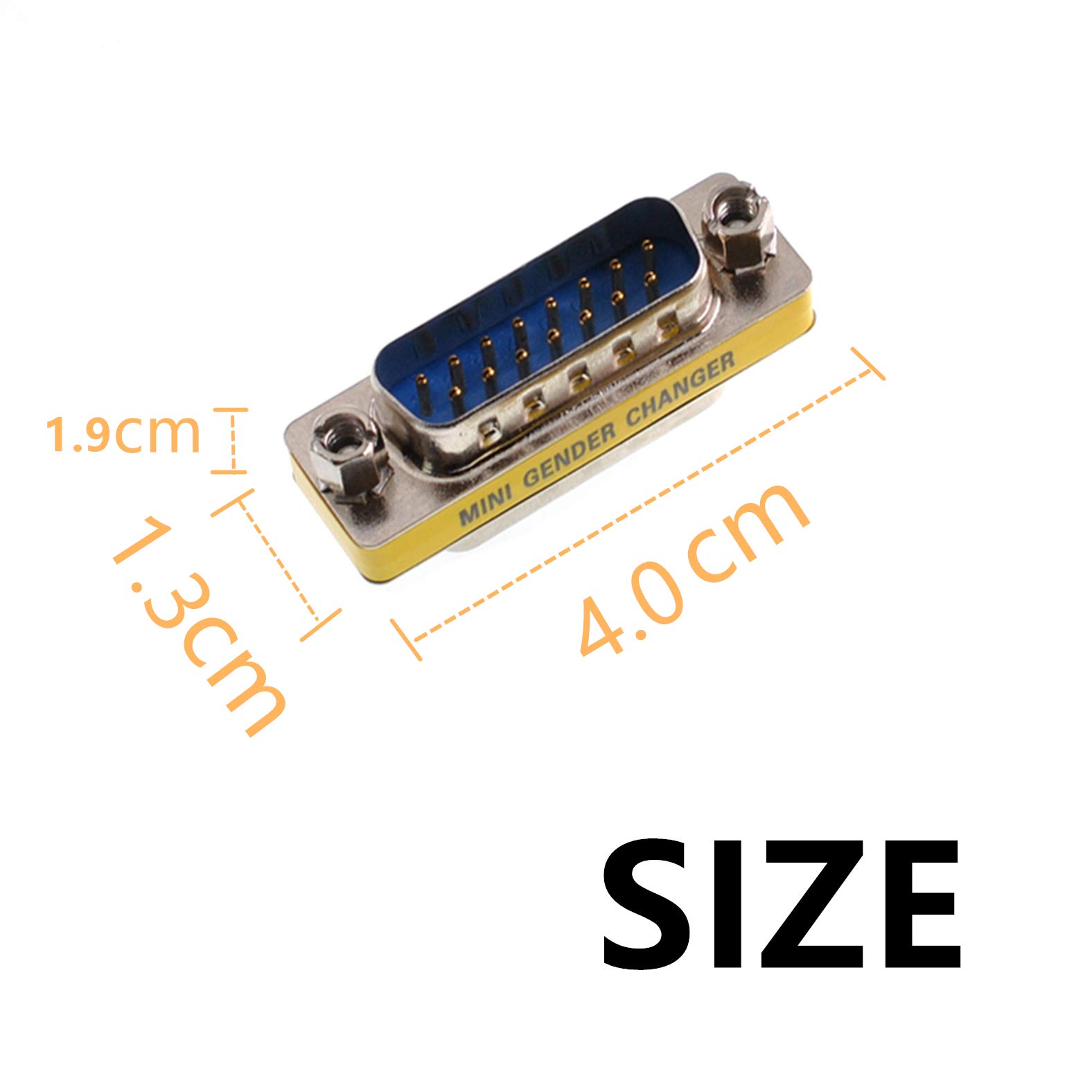 Accoppiatore VGA - Adattatore Prolunga Cavo VGA Femmina A Femmina Vga Gender Changer F F