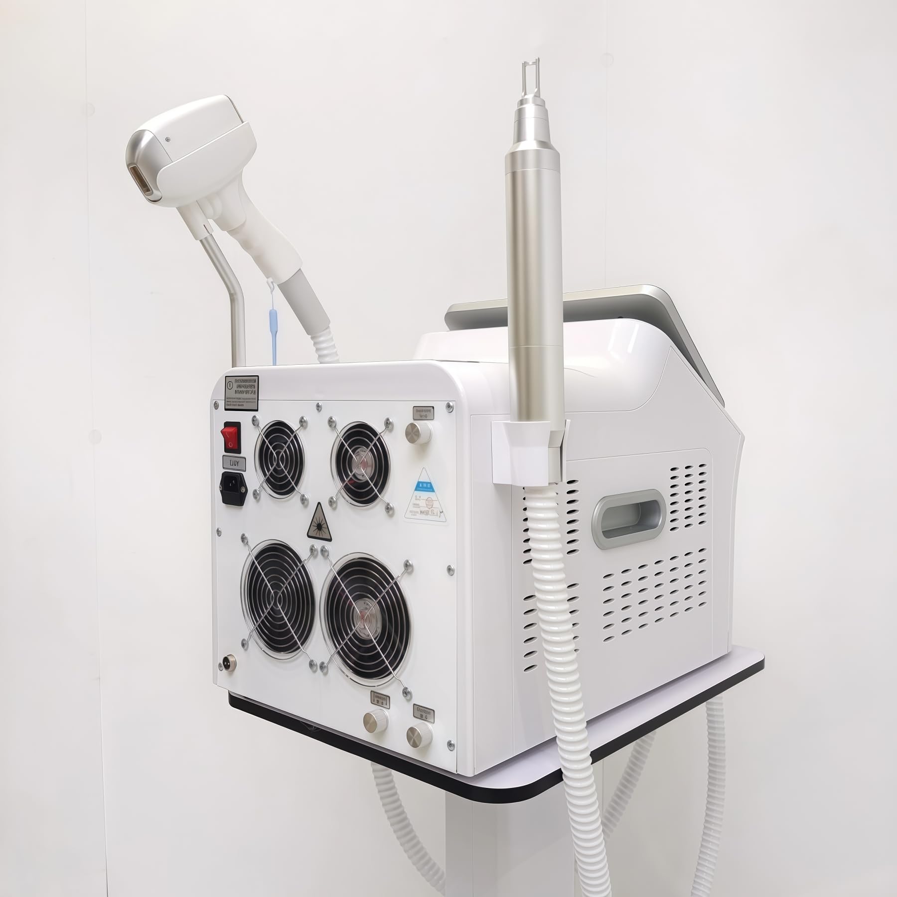 Professional 808nm diodo laser epilatore picosecond 2 in 1 ghiaccio titanio laser epilatore e rimozione tatuaggio, adatto per uso in salone di bellezza